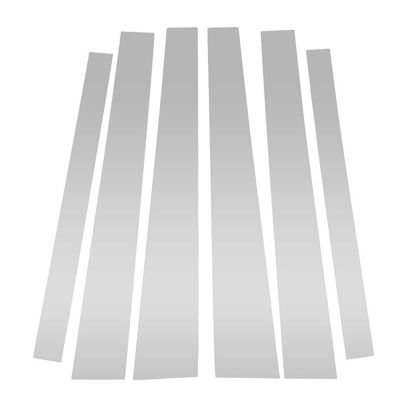 A ABSOPRO ドアピラーウィンドウトリムアンチスクラッチステッカーピラーポストドアアウターエクステリ..