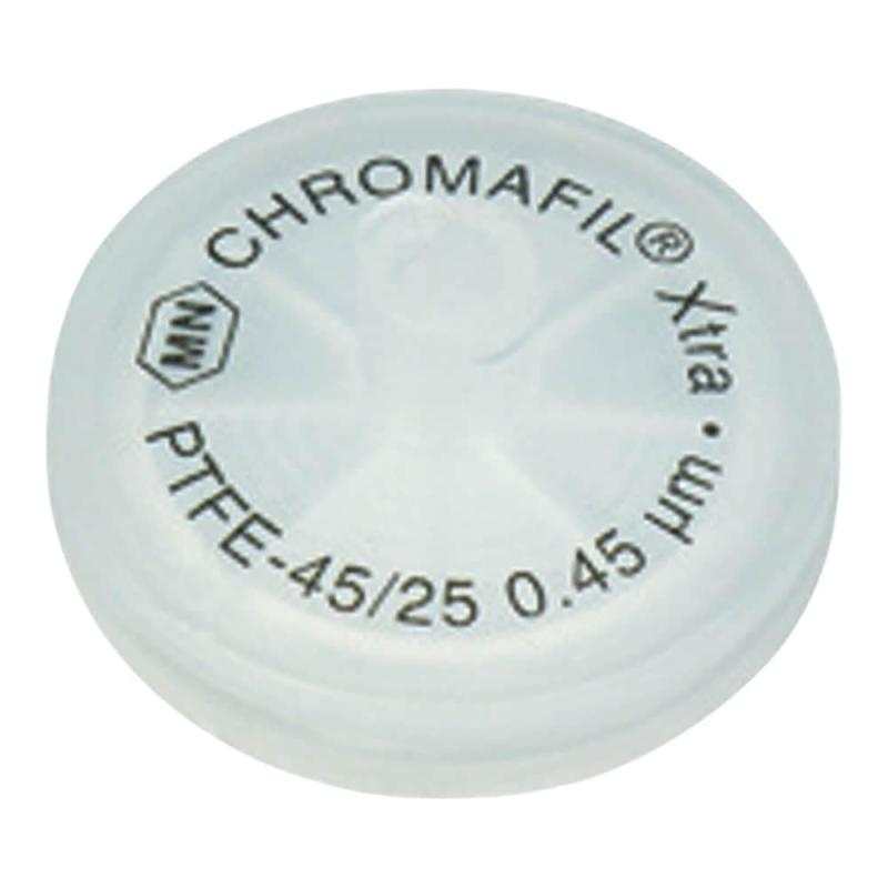 MACHEREY-NAGEL シリンジフィルター 疎水性PTFE・CHROMAFIL 0.2um φ13mm 黄・透明 100個入 729008