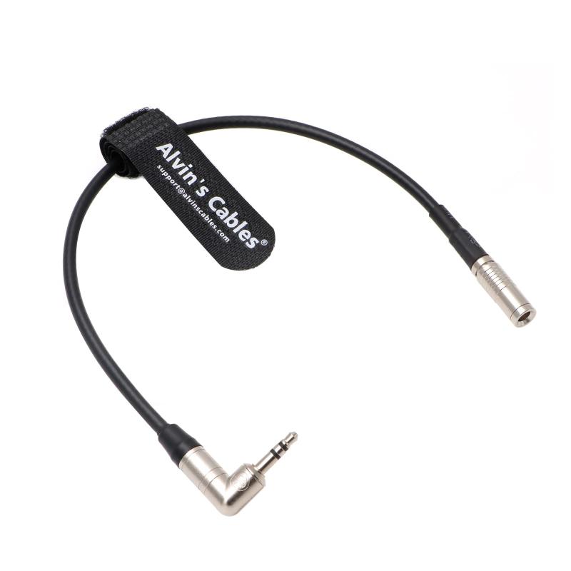 Canon R5C DIN 1.0/2.3~3.5mm TRS 90度タイムコードコード用タイムコードケーブル Tentacle Sync Alvinのケーブルに対応