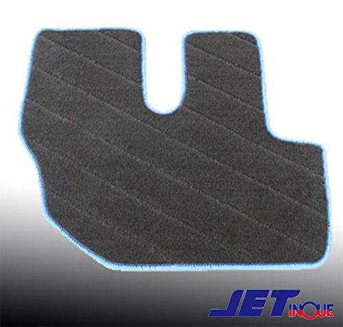 ジェットイノウエ(JET INOUE) 汎用フロアマット 2T車用 ブラック/ブルー 522752