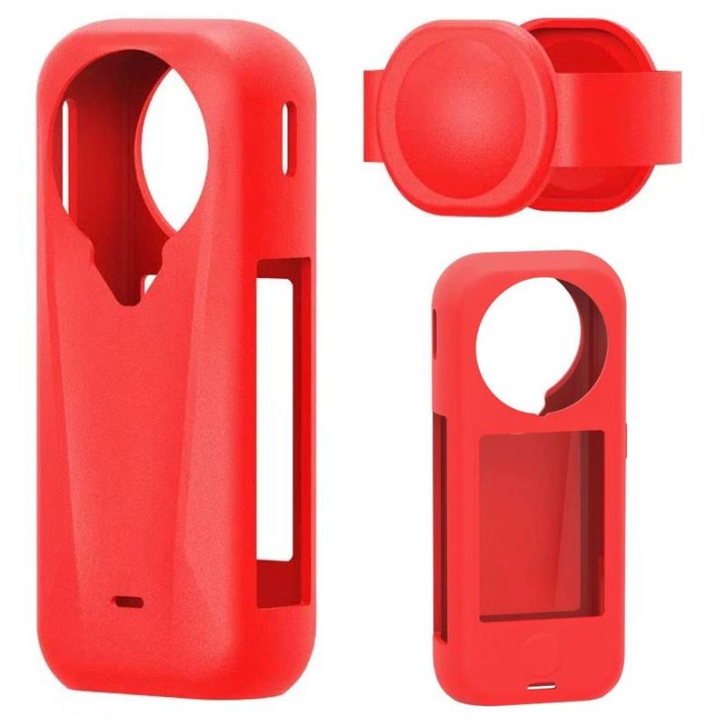 Taoricup Insta360 X4 Air 対応 シリコンケース 保護ケース 保護カバー Insta360 X4 Air 対応 アクセサリー シリコンカバー アクションカメラ ボディ保護
