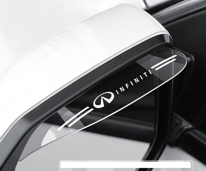 サイドミラー雨雪防止ステッカー ドアミラー バイザー