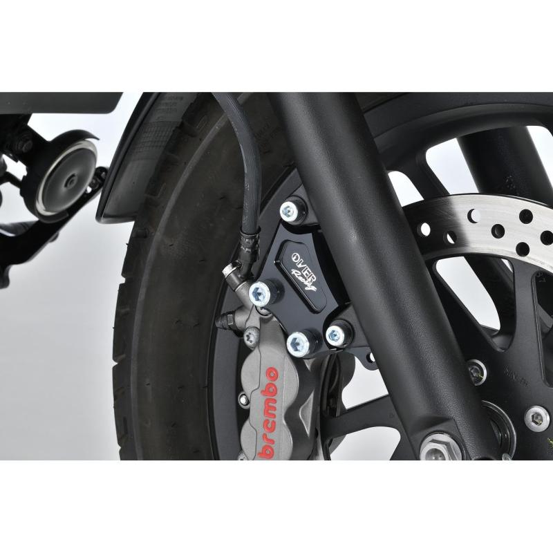 オーヴァーレーシング(OVER RACING) キャリパーサポート フロント用 ブレンボ4P Rebel250 (17-)