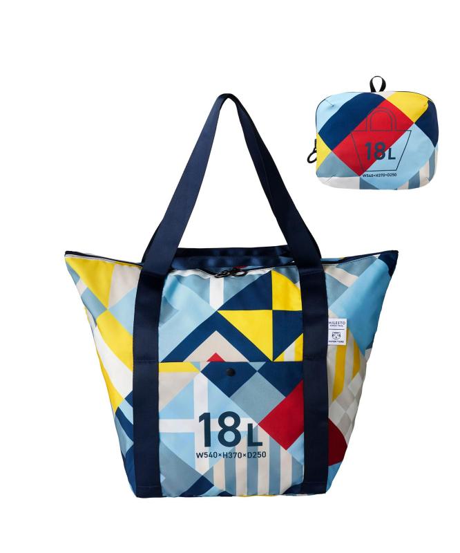  PAPIERTIGRE ポケッタブルトートバッグ 18L