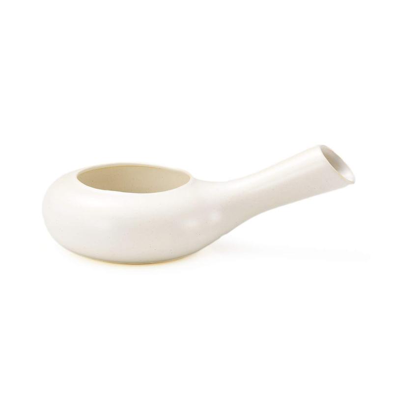 Y1069 常滑焼 藤巻焙烙 富仙黒 24cm(取っ手含む)