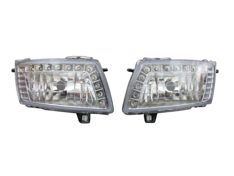 BRIGHTZ カローラフィールダー 121 122 123 124 LEDデイライト付き クリスタルフォグライト 【 FOG-H-014 】 NZE121G NZE124G ZZE122G ZZE123G ZZE124G CE121G NZE121 N(2)