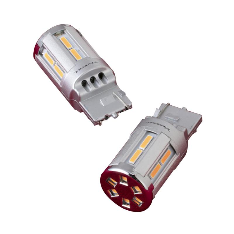 Valenti ヴァレンティ WF01-T20-AM ジュエルLEDウインカーバルブ フェードアウトライト T20 400ルーメン ウインカーランプ 2個入り 車検対応