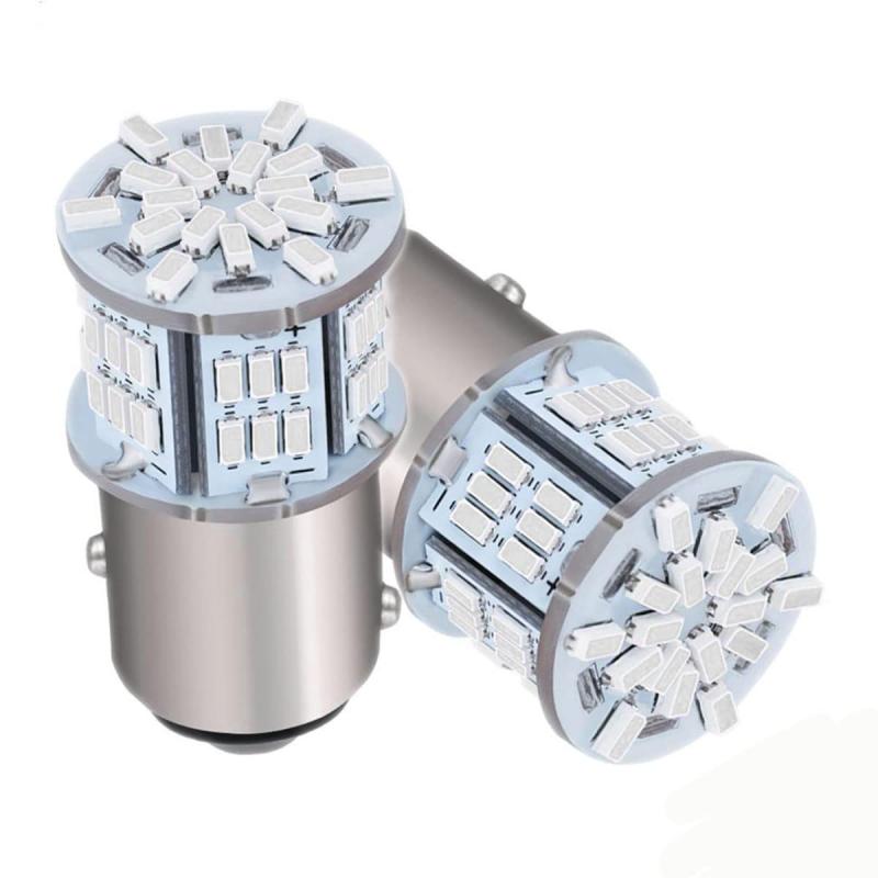 Rakuten - 3014SMD S25 LEDバルブ LEDライト 車用 LEDランプ 54連SMD 汎用 変換 超高輝度 12V/24V