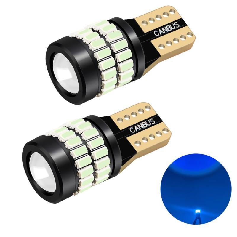 T10 LED �ۥ磻�� ���� 2�� ����󥻥顼��¢ LED T10 3014LED 3030LED���å�36Ϣ+1 DC12V��DC24V��DC48V�Υ磻�ɥ���б� ���� �ݥ������/�饤���󥹥���/�ʥ�С���/�롼����� 360��̵��Ѿȼ�