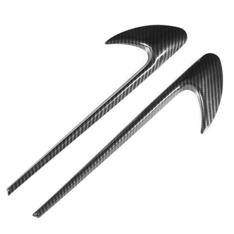 W205 ステッカー 車用フェンダーステッカー デコレーション カーボンファイバースタイル CES CLSクラス..