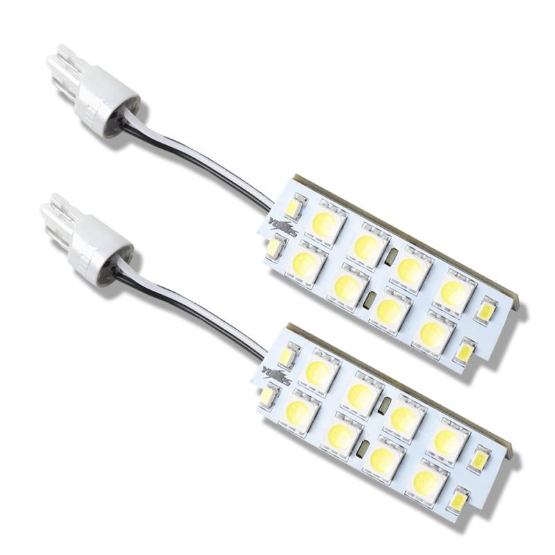 YOURS(ユアーズ) 80系 ノア ヴォクシー エスクァイア 専用 LED ライセンス ランプ ナンバー灯 先端の高輝度LEDを12連内蔵 80 NOAH VOXY ESQUIRE カスタム パーツ アクセサリー ドレスアップ TOYOTA トヨ