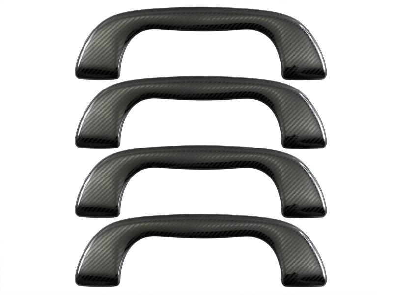 BRIGHTZ XV GT ステンレスアシストグリップカバー カーボン調 4PC 【 INT－GRIP－064－4PC 】 GT3 GT7 GTE