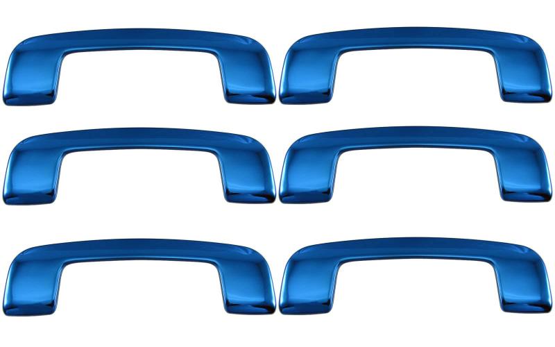 BRIGHTZ セレナ C28 ステンレスアシストグリップカバー 6PC 青 【 INT－GRIP－022－6PC 】 C28 NC28 FC28 FNC28 NC FC FNC C 28