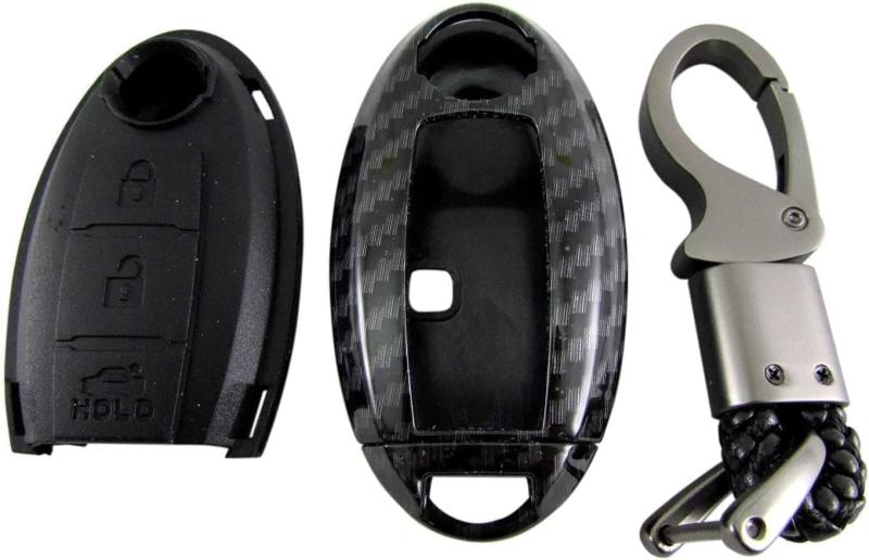 BRIGHTZ e-NV200バン ME0 カーボン調スマートキーケース 黒 【 KEY－CASE－022 】 VME ME E0 0 e NV200バネット NV200 バネット バネットバン バン