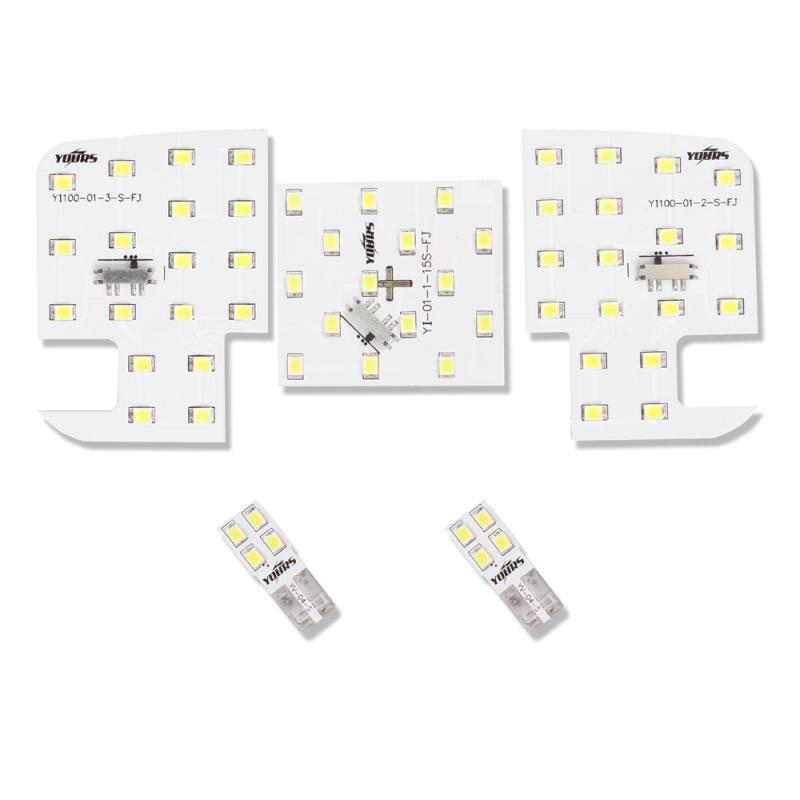 YOURS(ユアーズ) ダイハツ ウェイク WAKE LA700 LA710 (減光調整付き) 専用設計 LED ルームランプセット (専用工具付) yn511-0313 [2] M