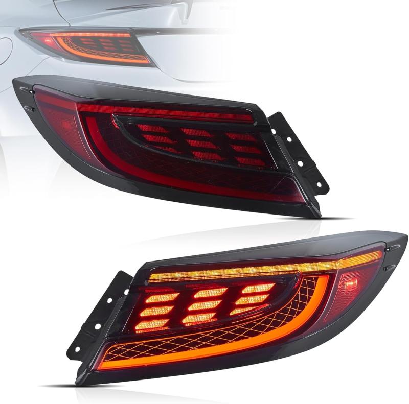 VLAND トヨタ 86 テールランプ スバル BRZ 流れるウインカー 左右2点セット テールライト LED 2012-2020年 For Toyota 86 Taillights 2012-2020