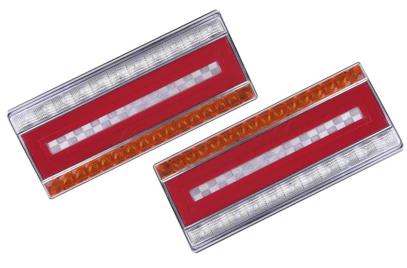 Rakuten - 24V トラック ダンプ 用 フル LED ライト テール ランプ シーケンシャル ウインカー 左右 set スモール ブレーキ 車 トレーラー ステー ヘッド フォグ カーテシ テープ ルーム スタビライザー ウ