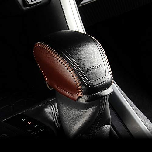 Onami トヨタ RAV4 ハンドル シフトグリップカバー シフトノブカバー 爪キズ防止 耐摩擦 内装パーツ インテリアパネル 新型 TOYOTA RAV4専用 XA50型 PU 1P