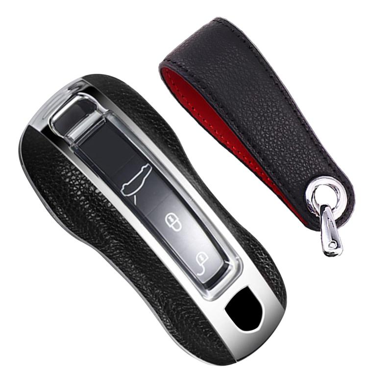 [TECART] ポルシェ専用 キーケース キーカバー キーホルダー スマートキーケース ポルシェ 911 カレラ ..