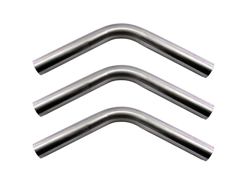 樂天商城 - BRIGHTZ 42.7Φ 60度 ステンレス 曲げパイプ 1.2mm厚 3PC 【 CUR－PIPE－011－3PC 】 42.7パイ 42.7φ 60°