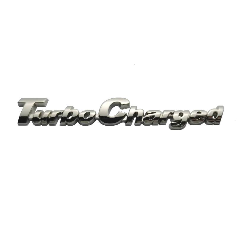 Roost TurboCharged エンブレム ターボ車 TURBO デカール 立体デカール