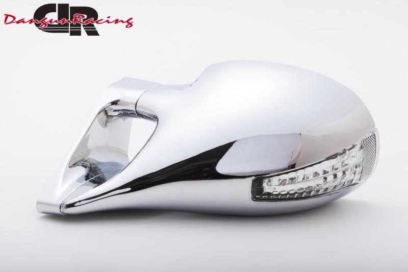 DTM2ミラーLED クローム/電動/右ハンドル車 アクセラ 2