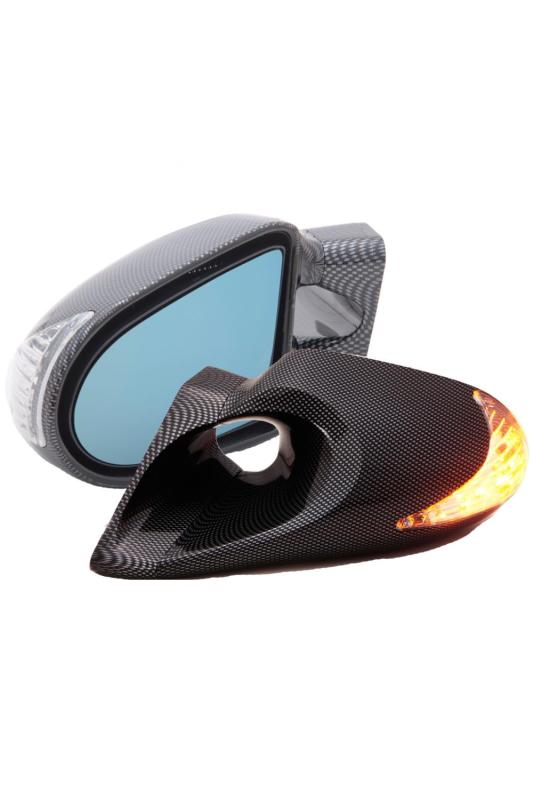 JTCミラーLED カーボン/手動/右ハンドル車 93-01 DC1/2 インテグラ