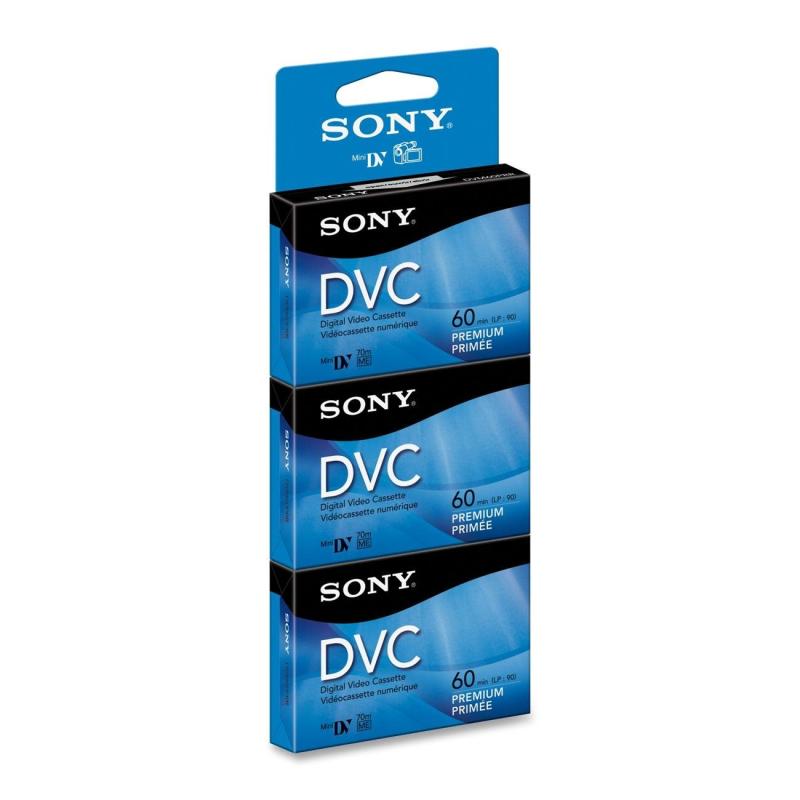 Sony DVM60PRR/3 60分 DVCテープ ハングタブプレミアムシリーズは、優れた価値で品質を提供します。高度な金属蒸発テクノロジーで素晴らしい写真と音質。ダイヤモンドのようなカーボン (DLV) 保護層は、抜群の耐久性を提供し、落下を最小限に抑えます。