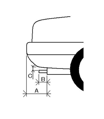 viz マフラーカッター [41] オーロラカラー マーク2 ライトエース ラウム VIZ-KMC-AX41-75