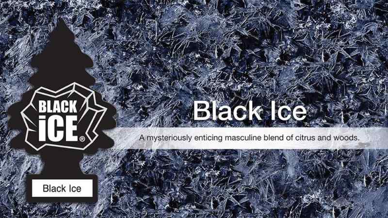 HITOTSUNAGIのリトルツリー エアフレッシュナー 【Black Ice 6pac】6枚セットLittleTree 芳香剤 ブラックアイス6枚｜アングル3
