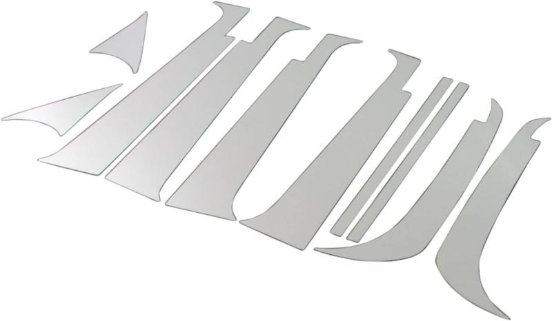 BRIGHTZ エッセ ESSE L245S L235S 超鏡面ステンレスメッキピラーパネル 有用 10PC 【 PIL－SIL－132 】