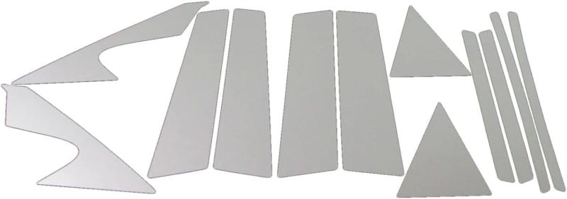 BRIGHTZ アクセラスポーツ BK3P BKEP BK5P 超鏡面ステンレスメッキピラーパネル 有用 12PC 【 PIL－SIL－068 】同一商品でも様々な名称・通称がありますので、下記に一部を記載させていただきます。ピラーモールピラーガーニッシュピラーカバーピラーベゼル ピラーパネル ピラープレート