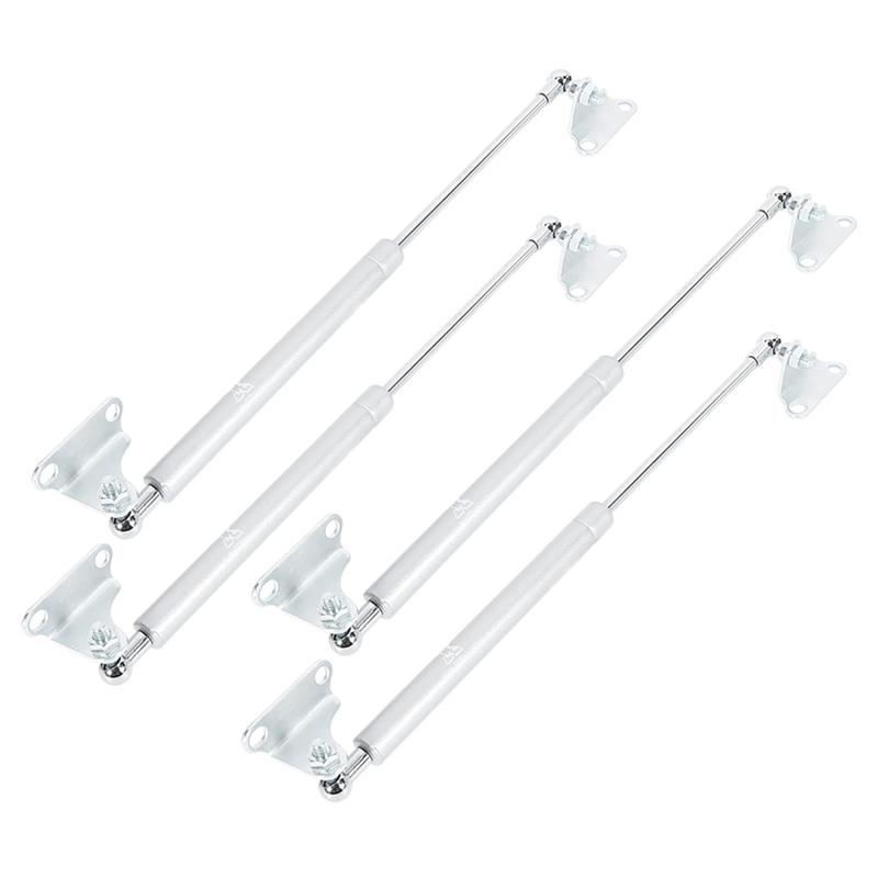 X AUTOHAUX ガススプリング ガスダンパー ダンパー ショックアブソーバー 38cm 100N/22.5LB 取替 補修用 食器棚用など RVカーボート用 ユニバーサル 取り付けブラケット ナット メタル製 4個入り