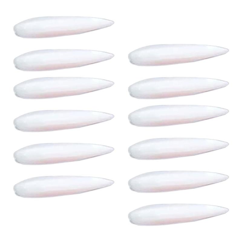 ボルテックスジェネレーター 12個セット 車 汎用 清流 空力 傷防止 ガード ドア エッジ リア バンパー キズ 防止 外装 カスタム クッション プロテクター 保護(2.0)