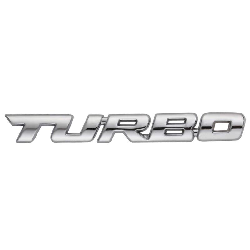 [ネグエス] ターボエンブレム TURBO ターボ 車 エンブレム ステッカー カーステッカー 11mm×97mm汎用の3D 立体 TURBO ロゴ エンブレムです。商品セット内容：TURBO ロゴ エンブレム　1個カラー：レッド、ブラック、クロームシルバー、ゴールド　材質：亜鉛ダイカストサイズ：縦11mm　横97mm　高さ8mmカット済み両面テープが付属していますので、取付けはカンタン