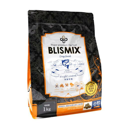 ブリスミックス ドッグフード ライトウエイトコントロール 小粒1kg ブリスミックス ドッグフード ライトウエイトコントロール 小粒1kg
