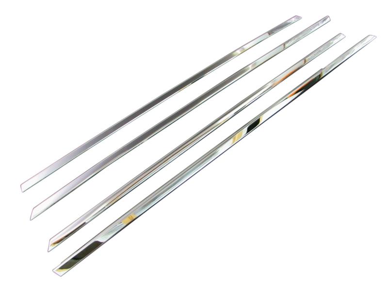 BRIGHTZ CLSクラス W219 超鏡面ステンレスウィンドウモール 4PC 【 WIN-SIL-003 】 CLS 350 550 63 AMG..