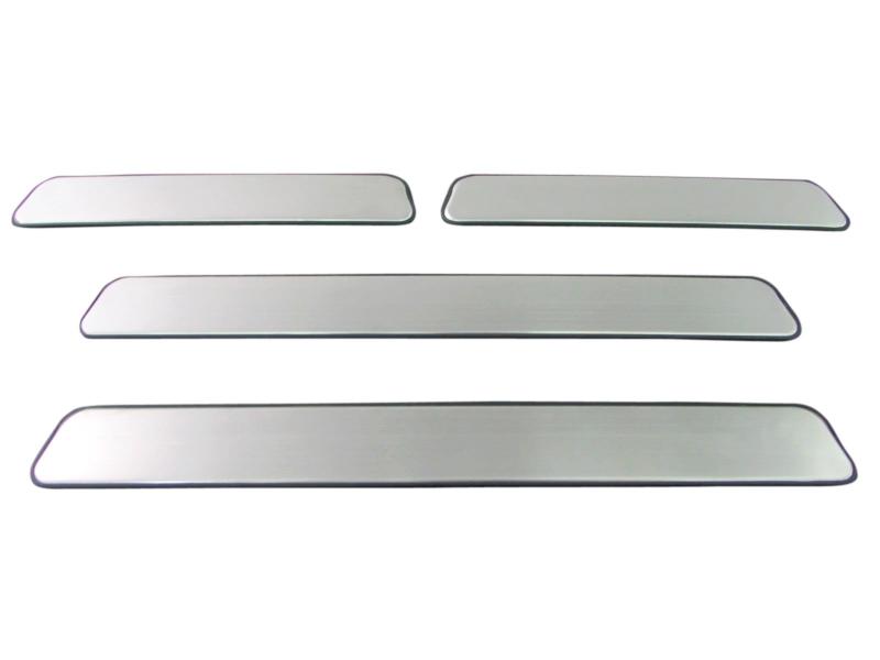 BRIGHTZ プリウス 50 51 55 ステンレススカッフプレート 4PC 【 ENT-MOL-068 】 ZVW50 ZVW51 ZVW55 ZVW W50 W51 W55 22895(2.0)