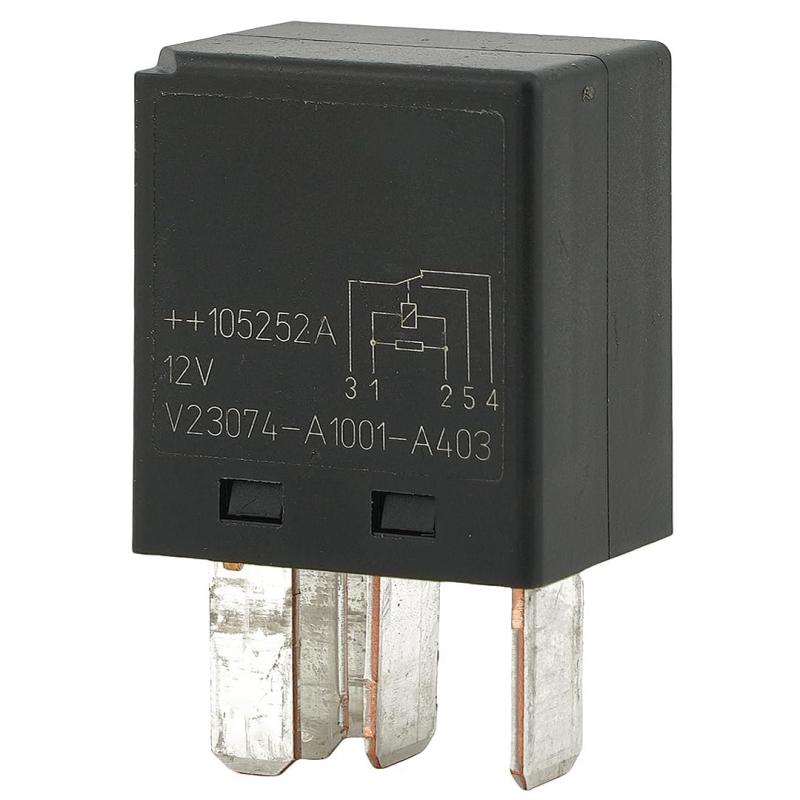 V23074-A1001-A403 12VDC 30A 1フォーム C 5ピン クイックコネクトマイクロアイソ自動車用リレー VFMA-15F41-S01対応