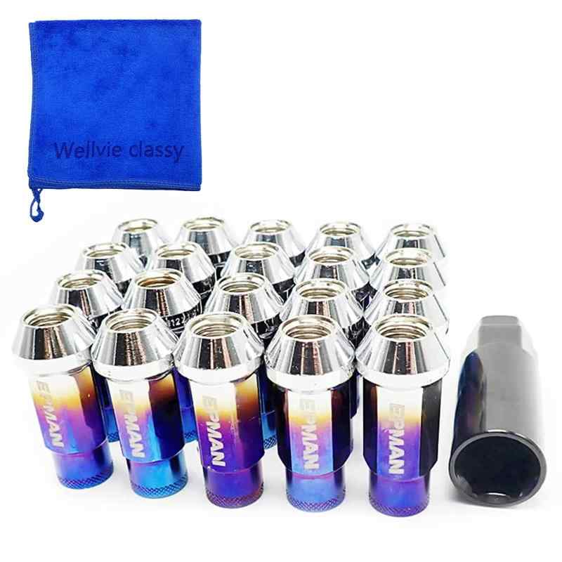 Wellvie �������� �ۥ�����ʥå� M12��P1.25 ���� ������֥롼 20�� �졼���󥰥ʥå� 17HEX 48mm ������Хʥ����� ���� �饰...