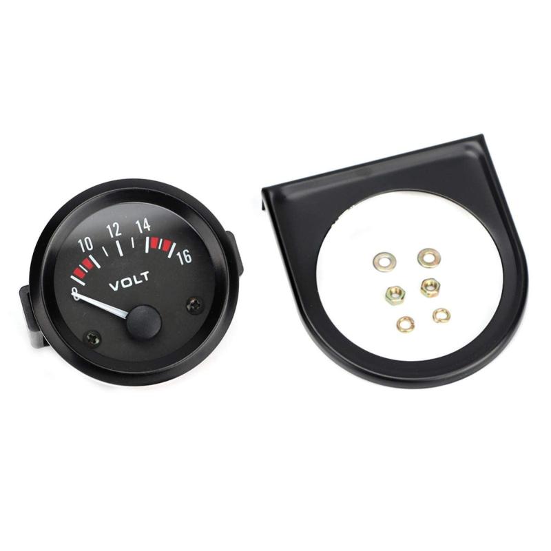 電圧計 12V アナログ - 車ユニバーサル 12V 電圧計 52mm/2インチ電圧計ゲージ 8-16V BX100007 車用 車両改造用