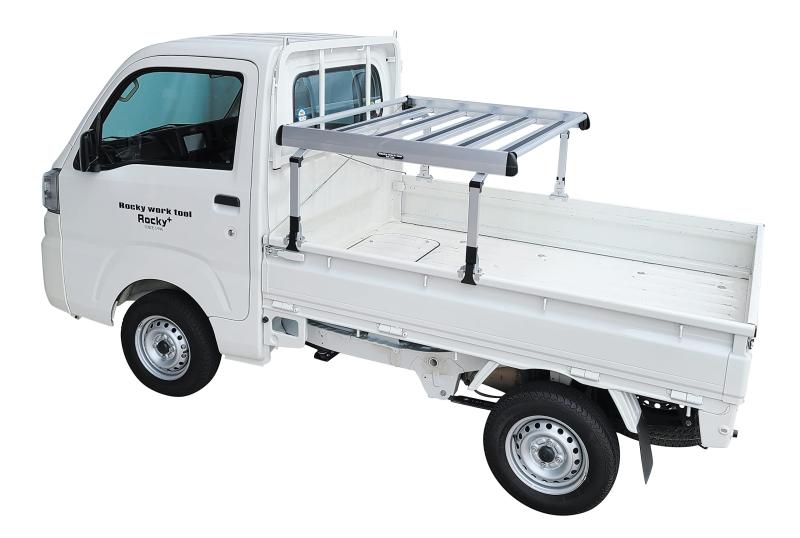 ロッキープラス（横山製作所）RW-T10L ロング ダイハツ S500系 ハイゼット等 荷台積載増量キャリアロッキープラス（横山製作所）RW-T10L ロング ダイハツ S500系 ハイゼット等 荷台積載増量キャリア