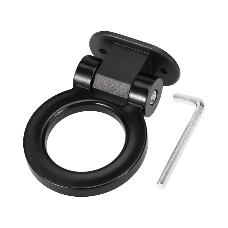 樂天商城 - X AUTOHAUX カートウフック装飾 牽引フック トーフック リング形 六角レンチ付き ABS 11 x 7.7cm