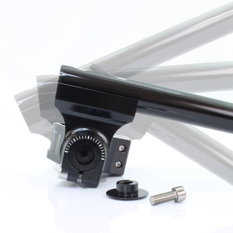 ライズコーポレーション セパレートハンドル 角度調整機能付 フォーク径46mm HIGHタイプ ブラック T05Z9990033BK