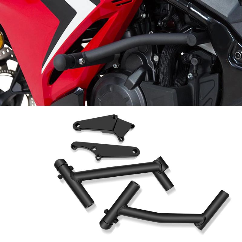 For CBR400R CBR500R 2019-2024 cbr400r 500r アクセサリーオートバイガードバー落下防止バーバンパーエンジンフレームキット [並行輸入品]
