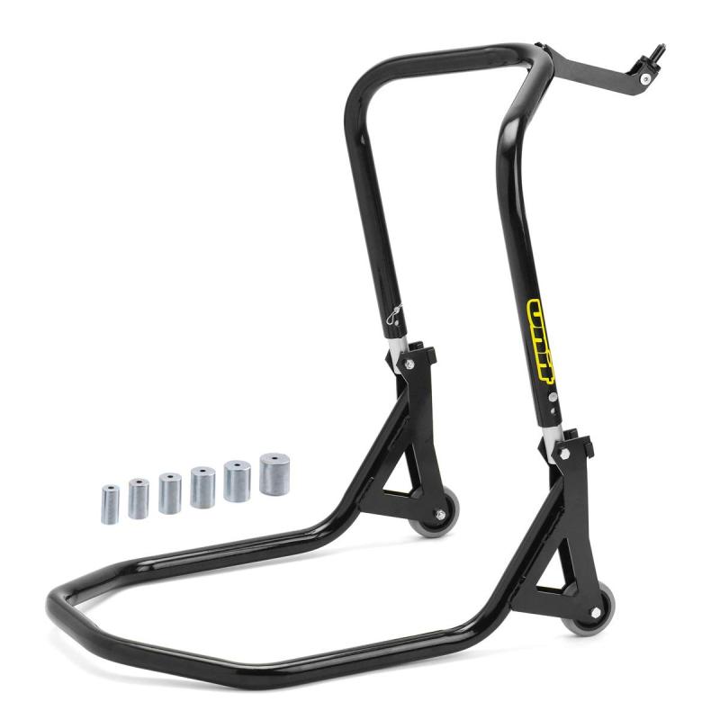 ダートフリーク(Dirtfreak) UNIT B2510 フロントステムアップスタンド 7種類の付属アダプターで様々な車両に対応 高さ調整機能 折り畳み可能 メンテナンス オーバーホール フロントスタンド タ