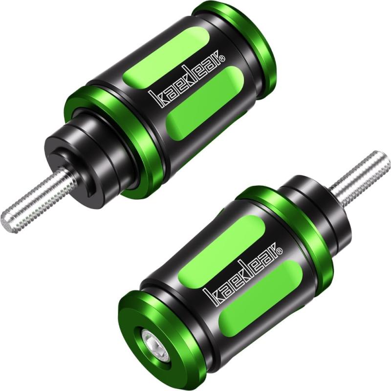 Kaedear(カエディア) バーエンド バイク ハンドルバーエンド バイク用 ハンドル ウェイト バイク用品 ..