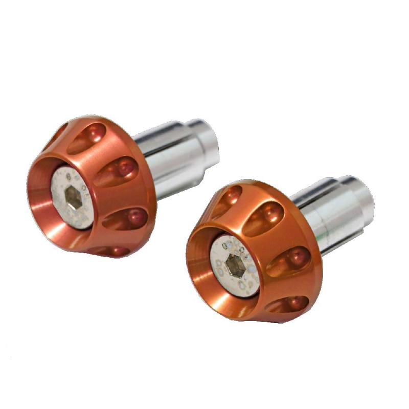 モトベース（MOTO BASE）ハンドルパーツ 汎用アルミバーエンド （MBBED-03/内径：φ14～19mm用）