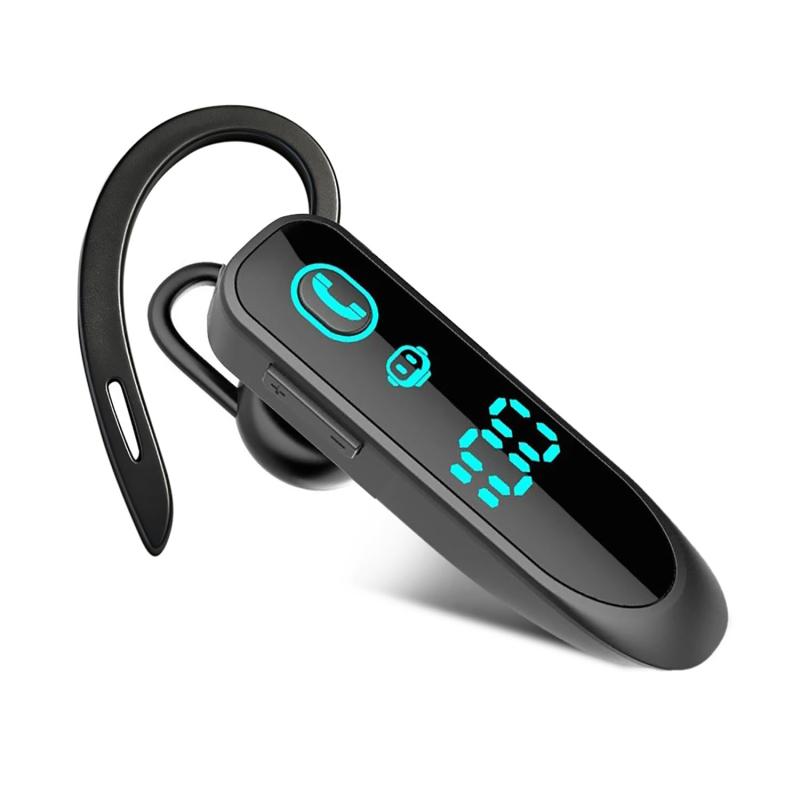 eppfun Bluetoothヘッドセット Bluetooth 5.3 片耳イヤホン ワイヤレス 耳掛け型