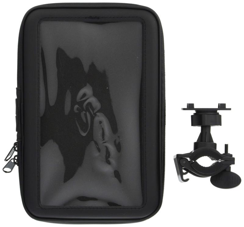 MAXWIN(マックスウィン) バイク用 ポータブルナビ 取付キット ケース 金属ステー ワイヤーケーブル